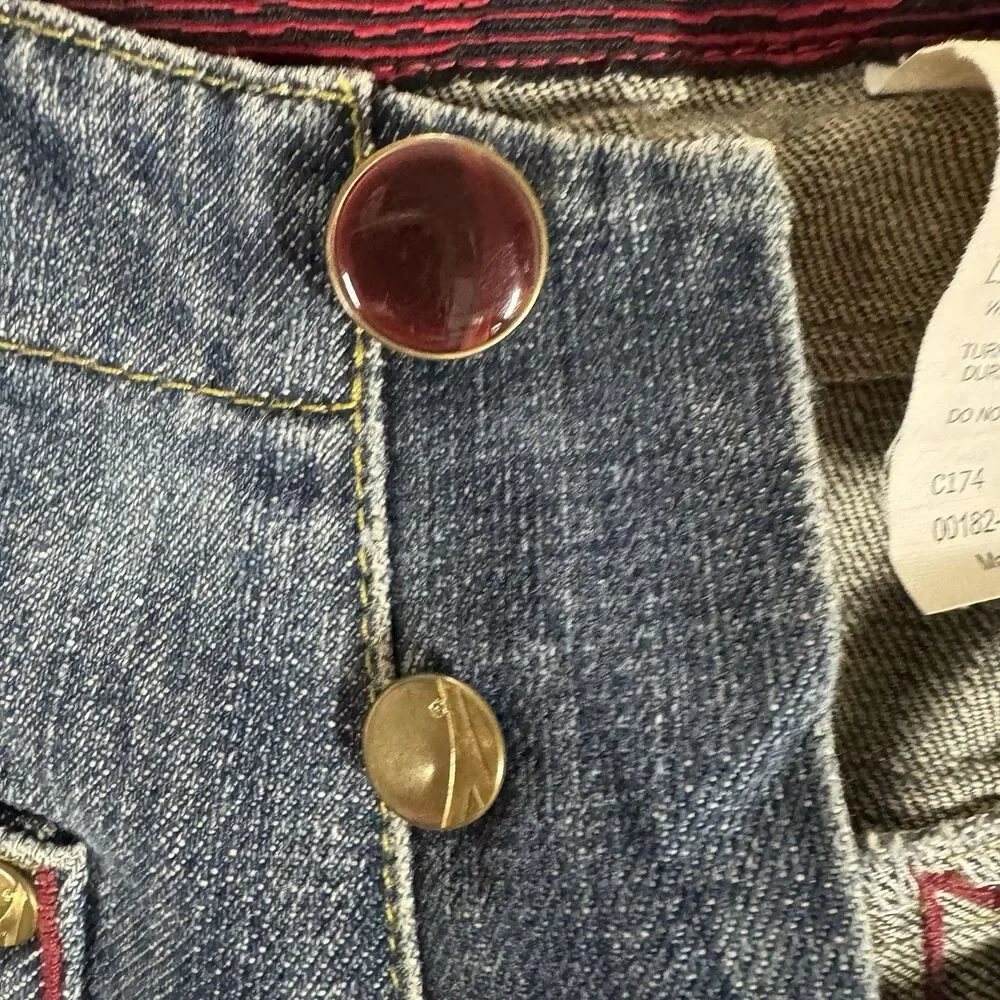 Vtg 2000’s Levi’s Engineered Jeans Men Size 33x32 Medium Wash Y2K Twisted Seams